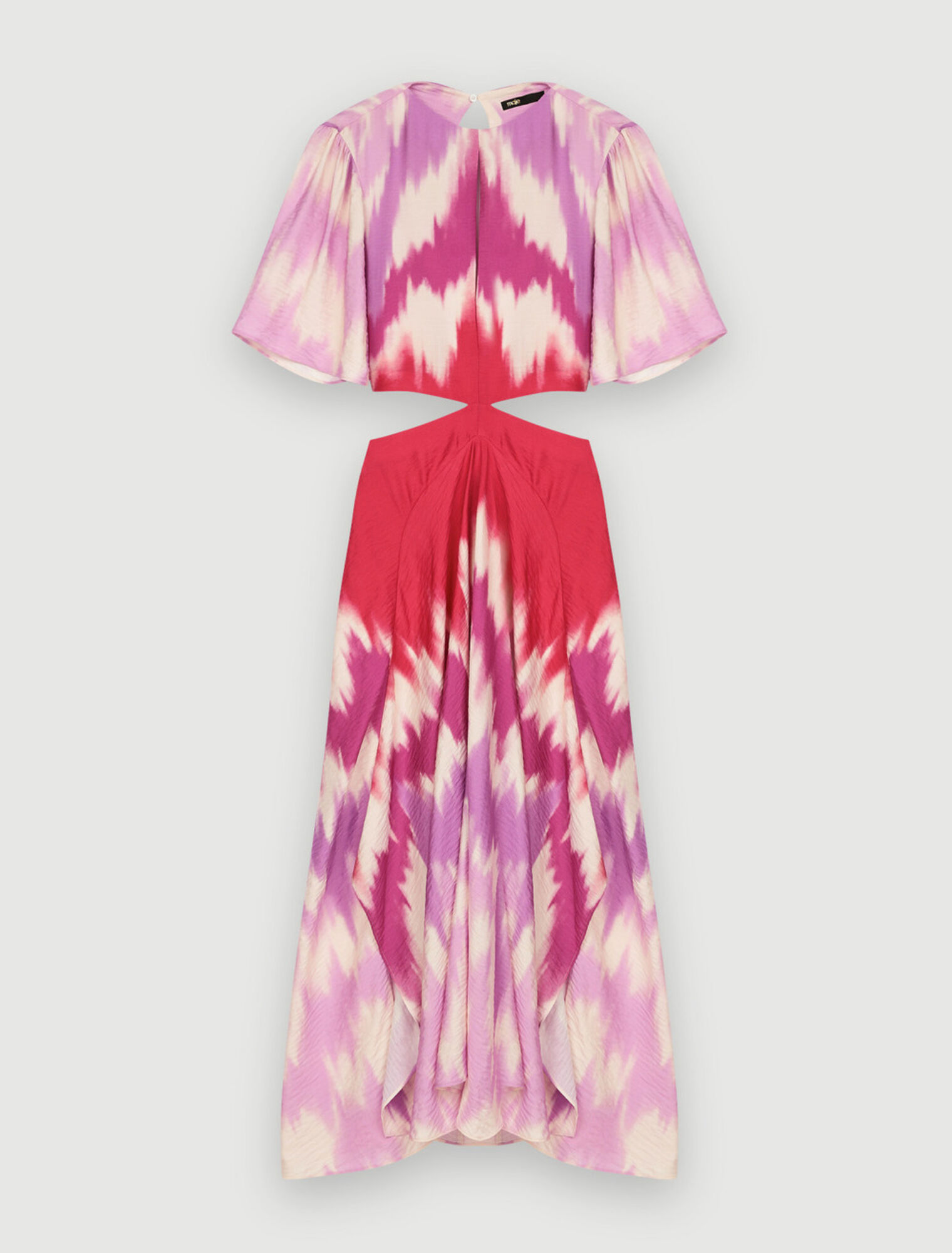 Vestido pañuelo asimétrico Tie and Dye
