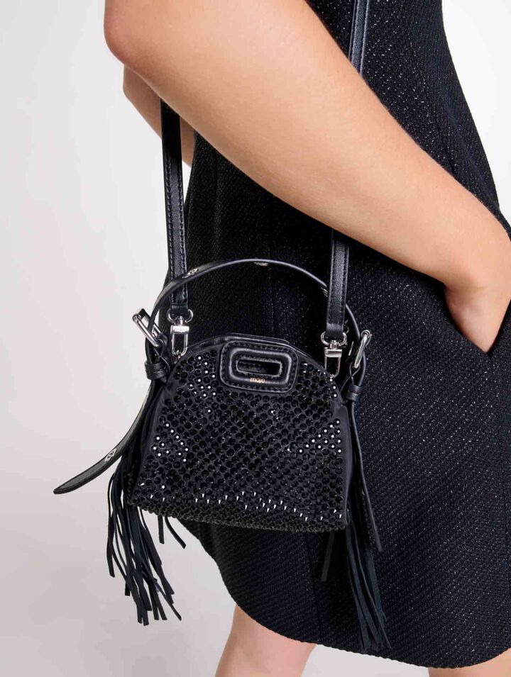 Bolso Miss M Nano de strass