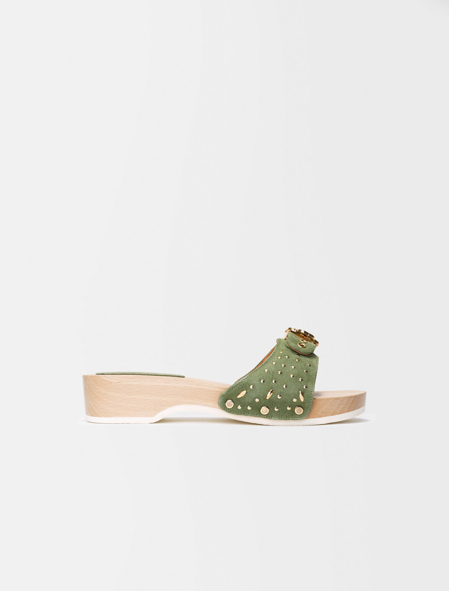 Sandalias con logo Clover