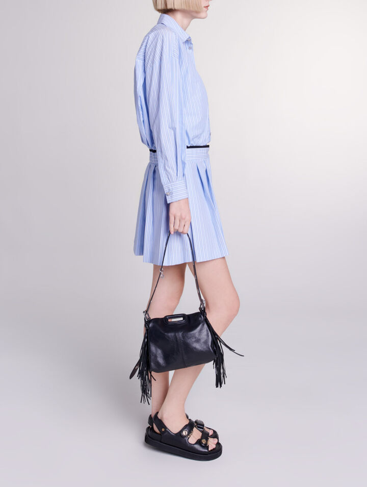 Vestido de camisa corto