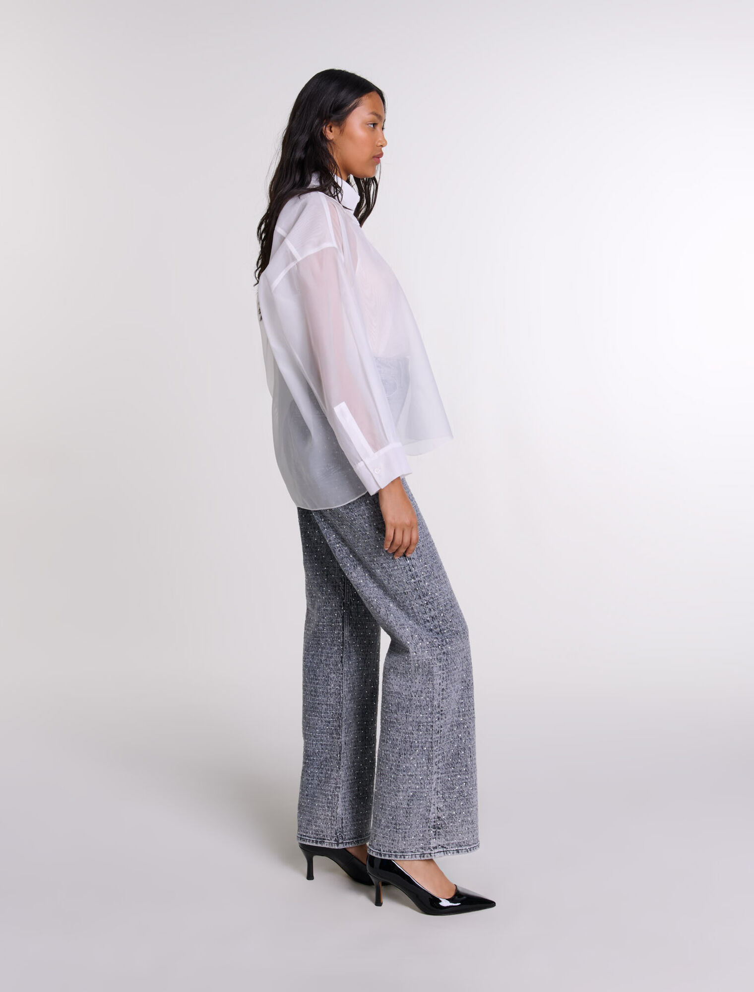 Camisa de organza