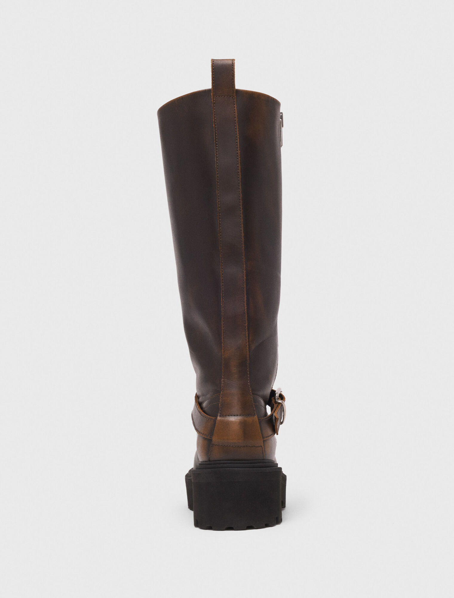 Botas biker de cuero
