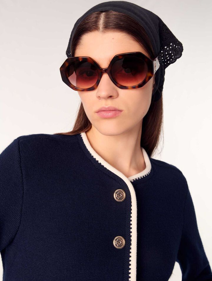 Gafas redondas de acetato