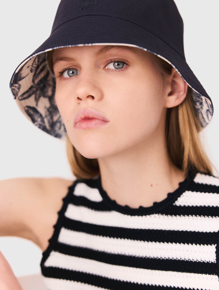 Bob reversible estampado frutas