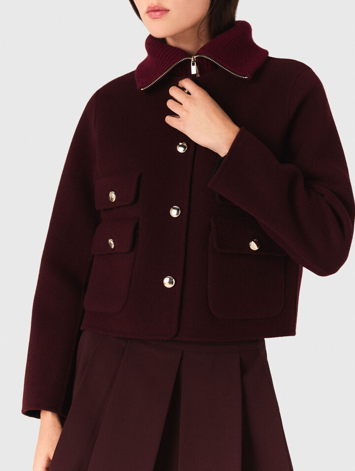 Chaqueta corta reversible