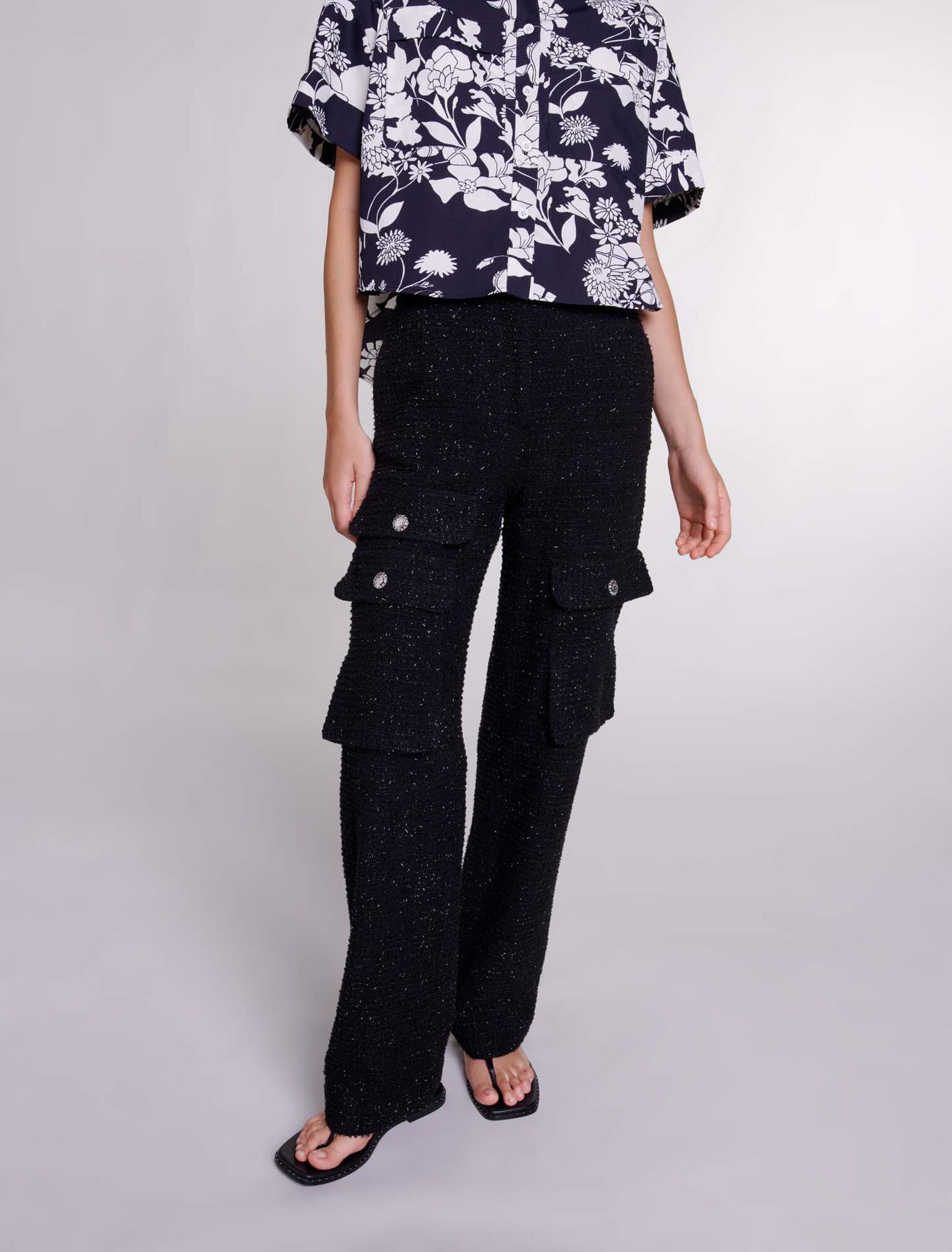 Pantalón de tweed