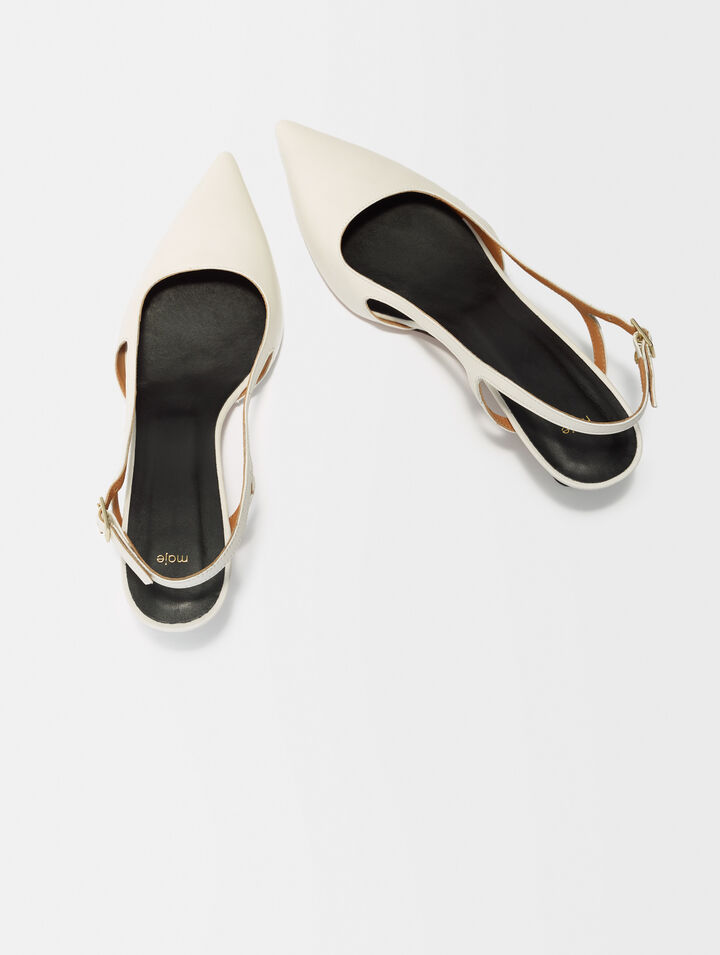 Zapatos tacón punta correas ajustables