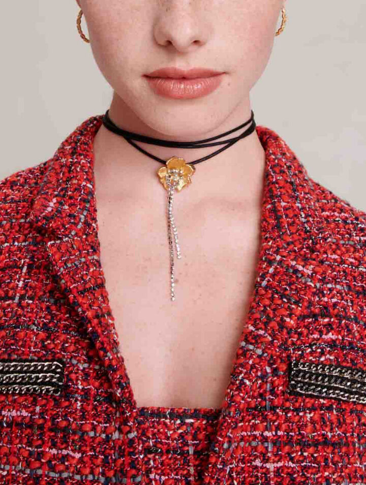 Mono corto de tweed