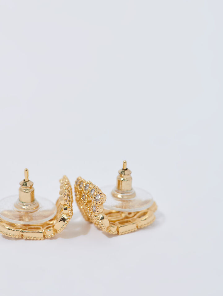 Pendientes con brillantes