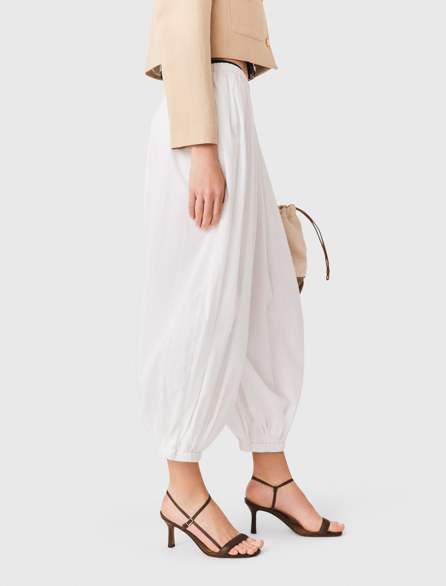 Pantal&oacute;n sarouel de algod&oacute;n