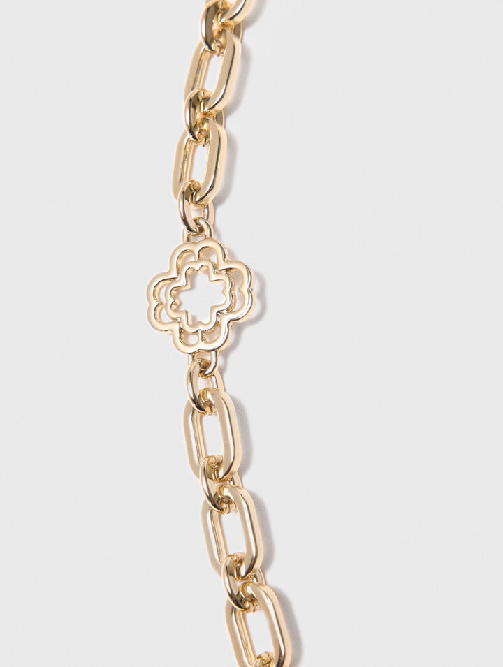 Bandolera de cadena corta