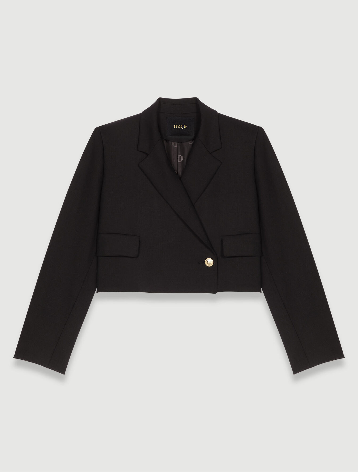 Veste courte droite