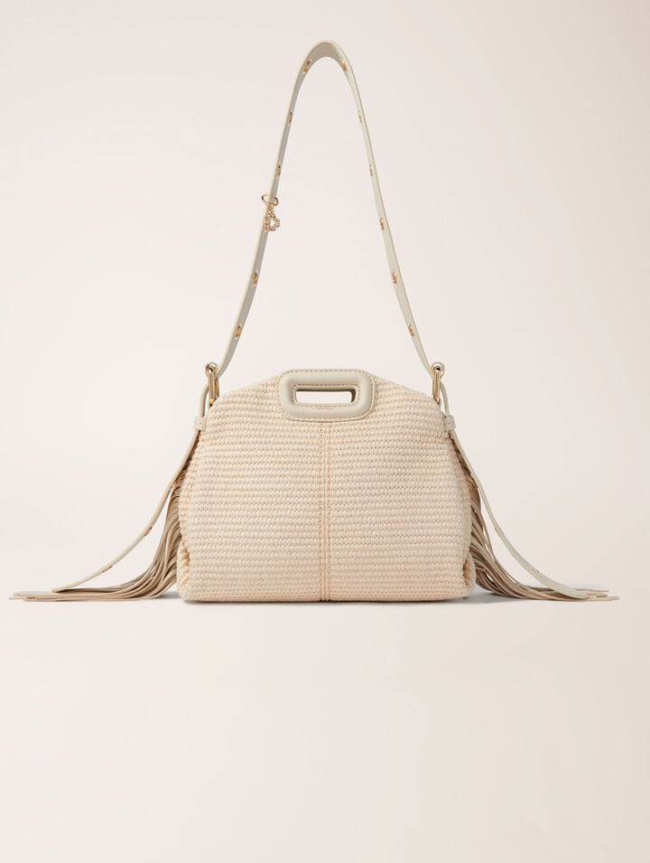 Bolso Miss M Mini efecto rafia