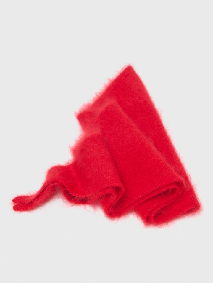 Pa&ntilde;uelo triangular de lana