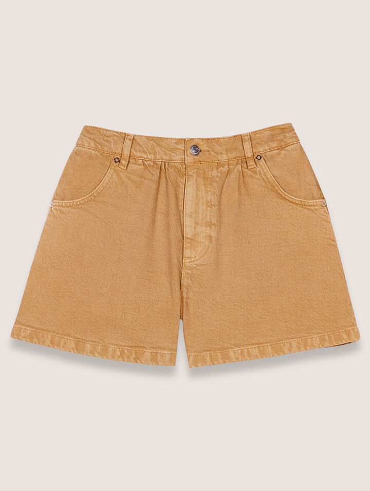 Pantalón corto vaquero