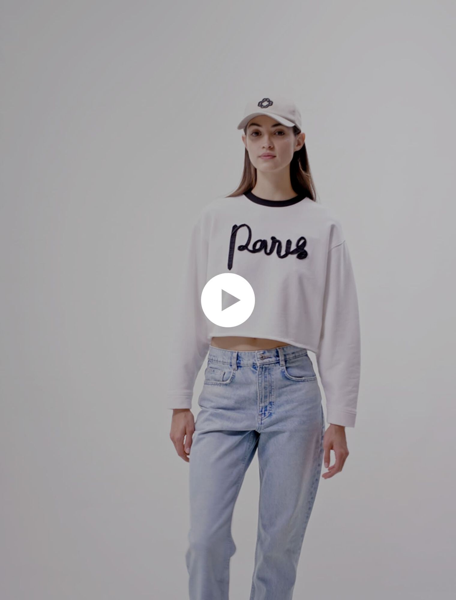 Sudadera corta