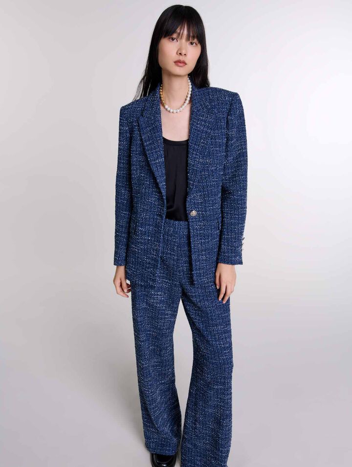 Chaqueta de tweed