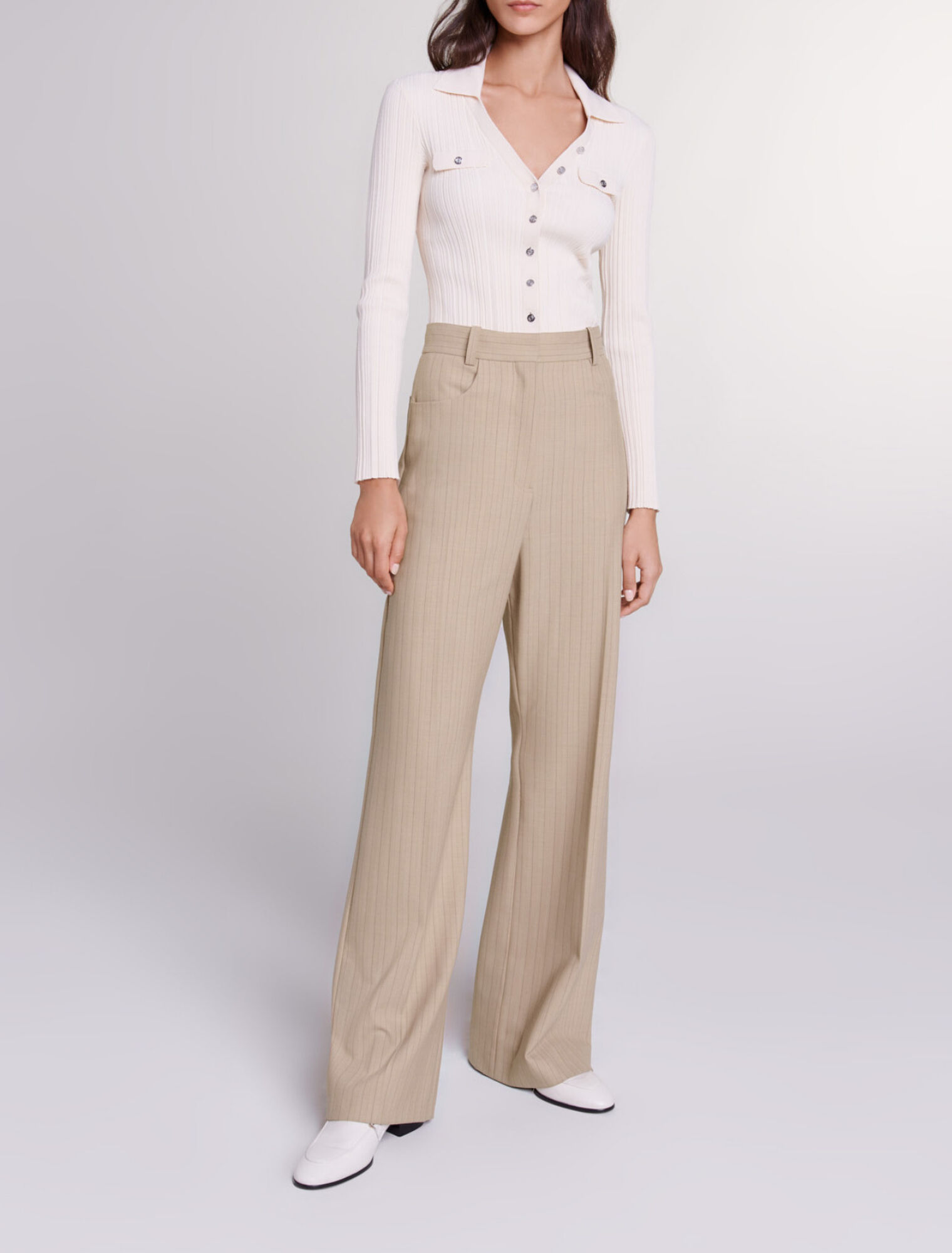 Pantalón de talle alto