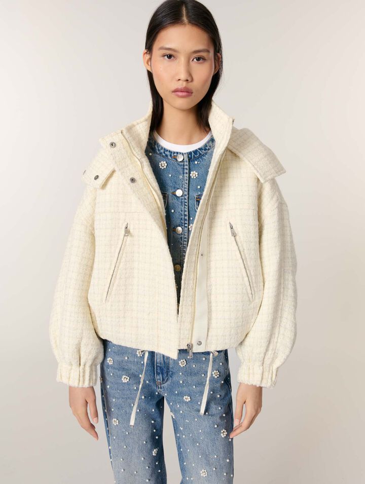 Chaqueta de tweed
