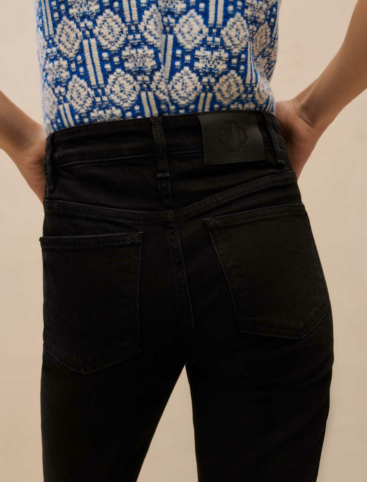 Pantalón de cintura alta