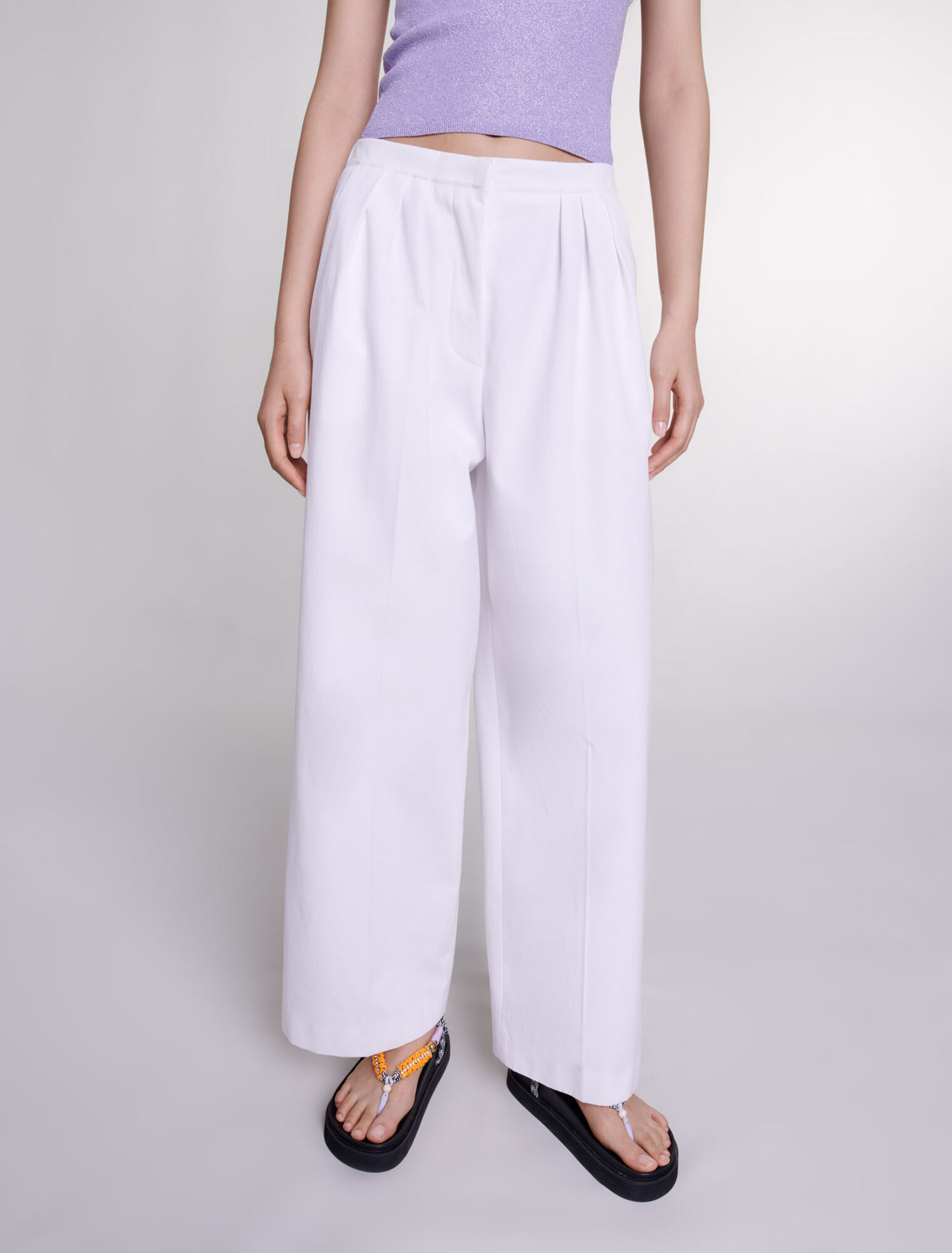 Pantalón ancho