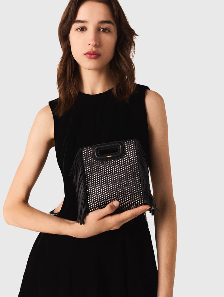 Bolso M mini con strass