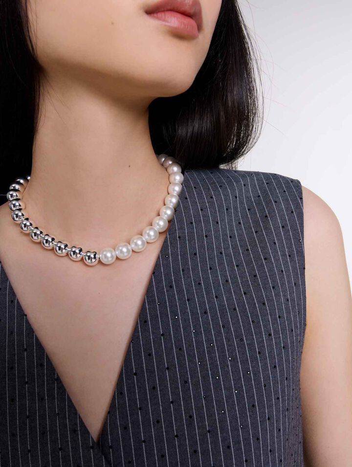 Chaleco con strass