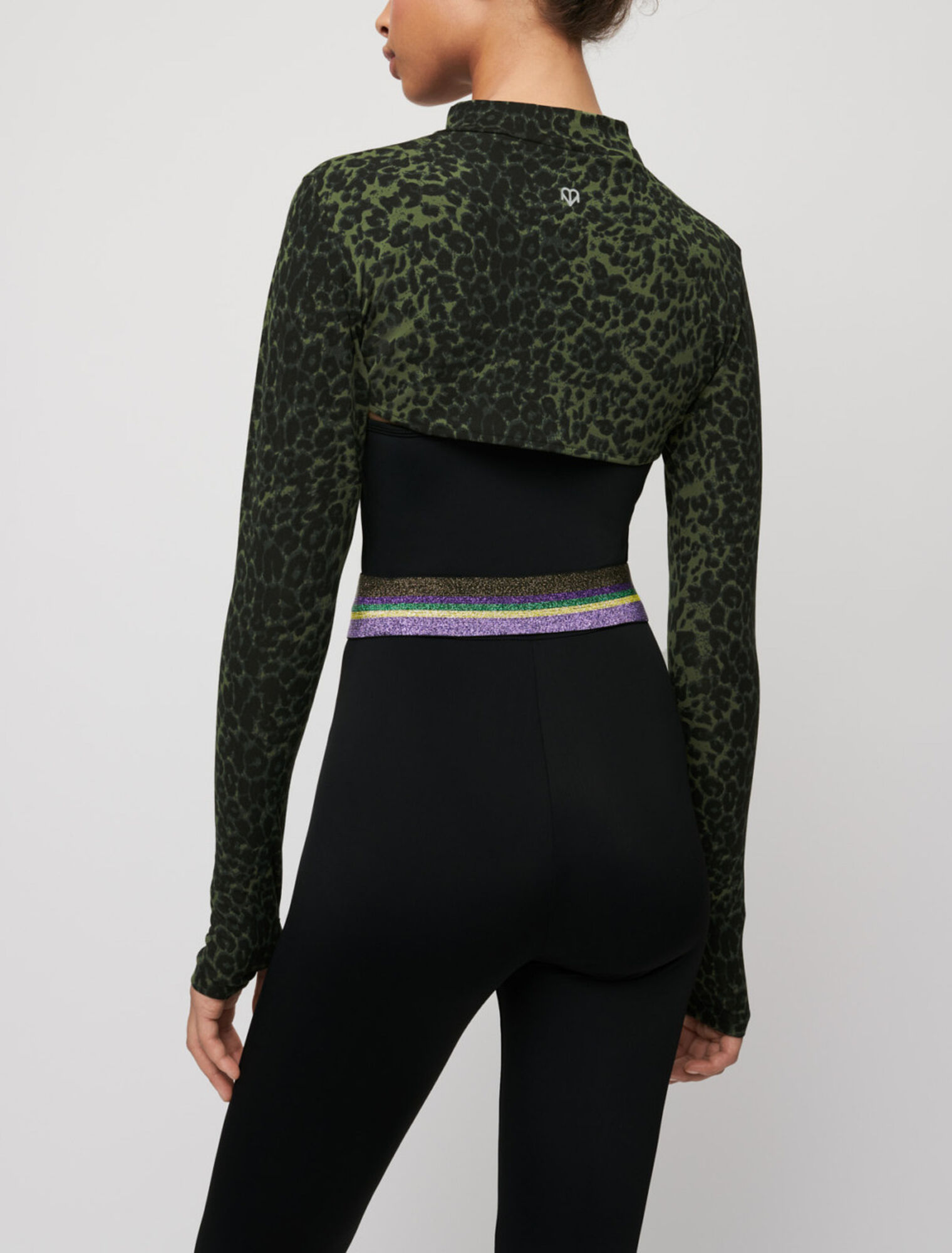 Minicrop top estampado
