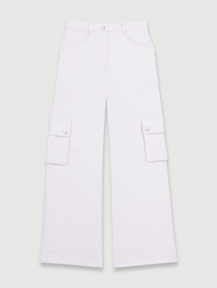Pantalón cargo de pana