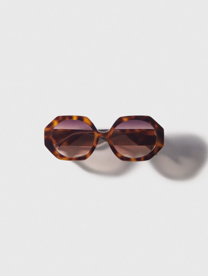 Gafas redondas de acetato