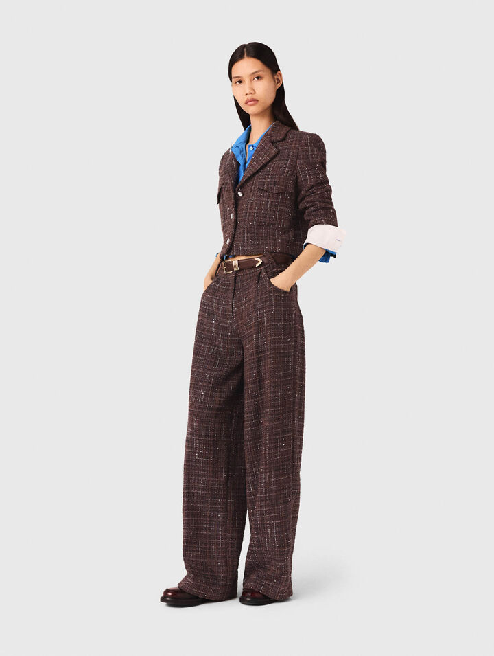 Pantalón de tweed