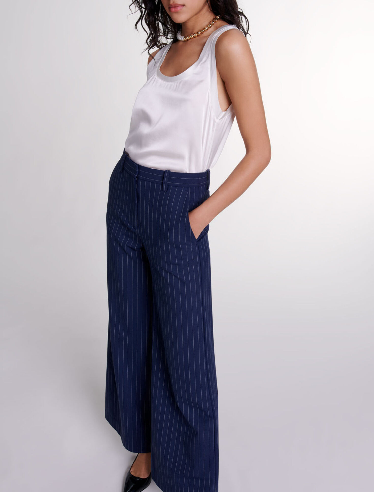 Pantal&oacute;n a rayas 