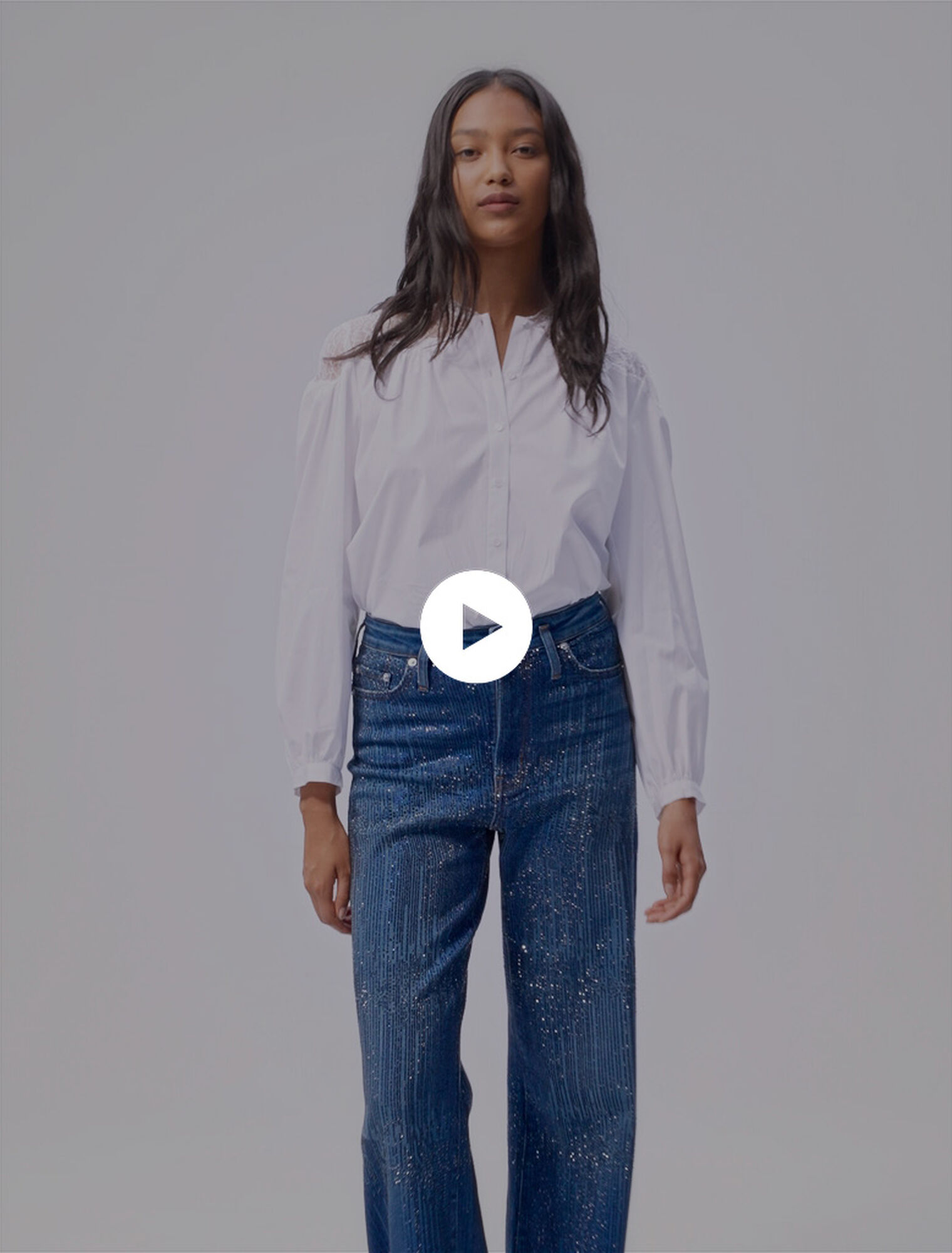 Camisa con encaje