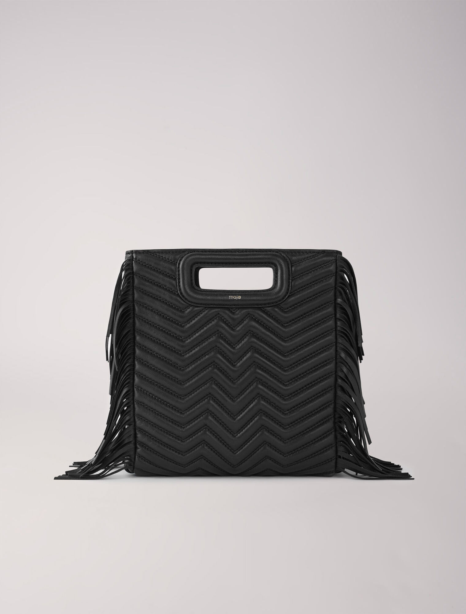 Bolso M Mini de cuero acolchado