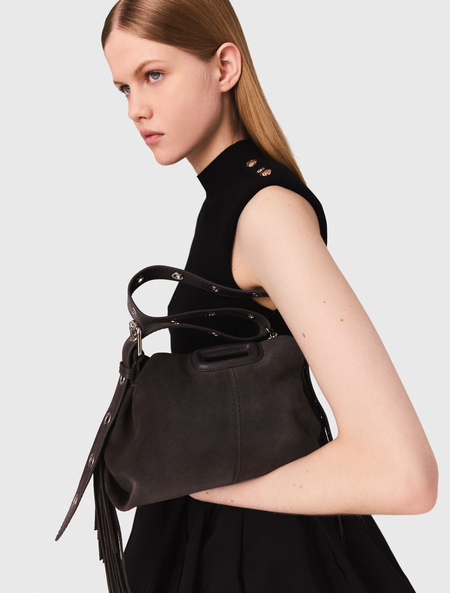 Bolso Miss M mini de ante