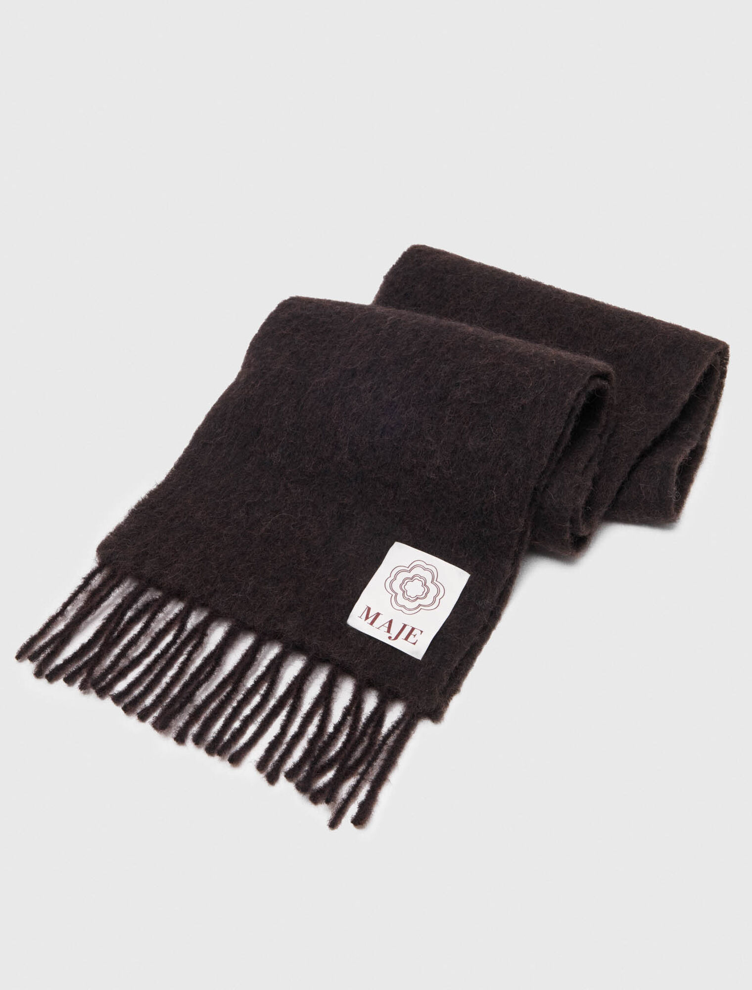 Bufanda de mezcla de alpaca