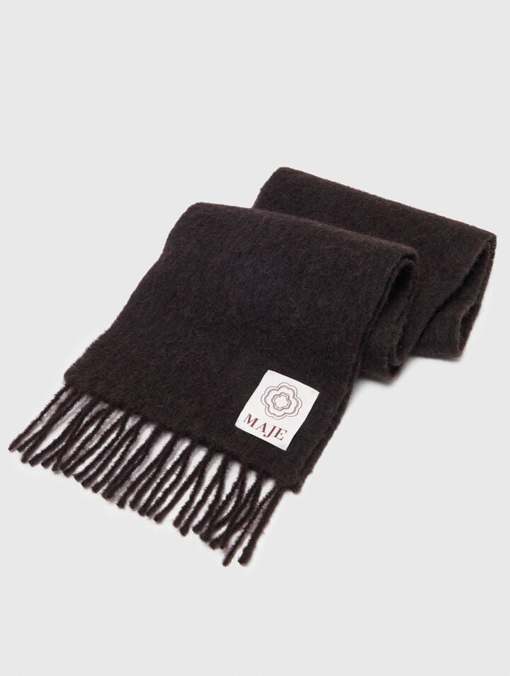 Bufanda de mezcla de alpaca