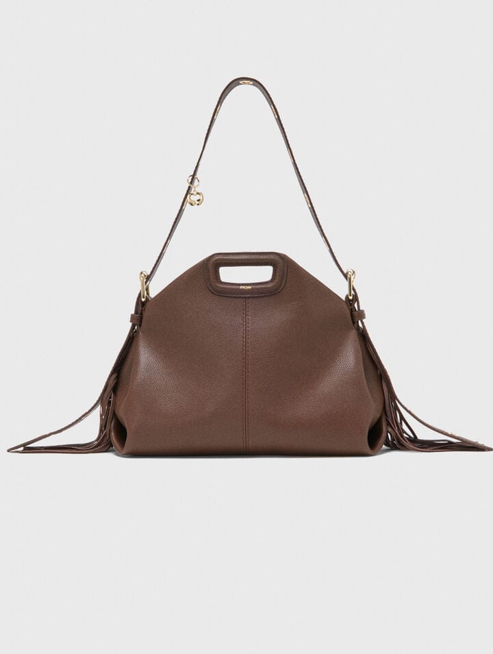 Bolso Miss M de cuero granulado