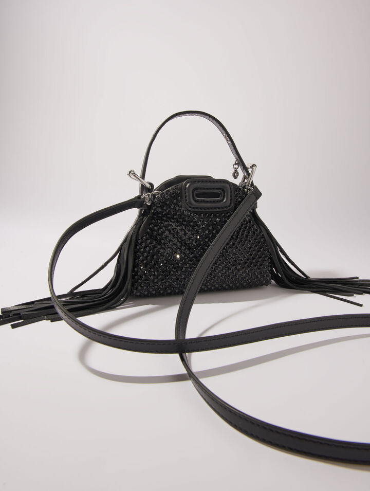 Bolso Miss M Nano de strass