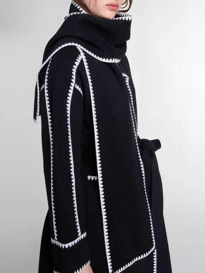 Abrigo bicolor reversible