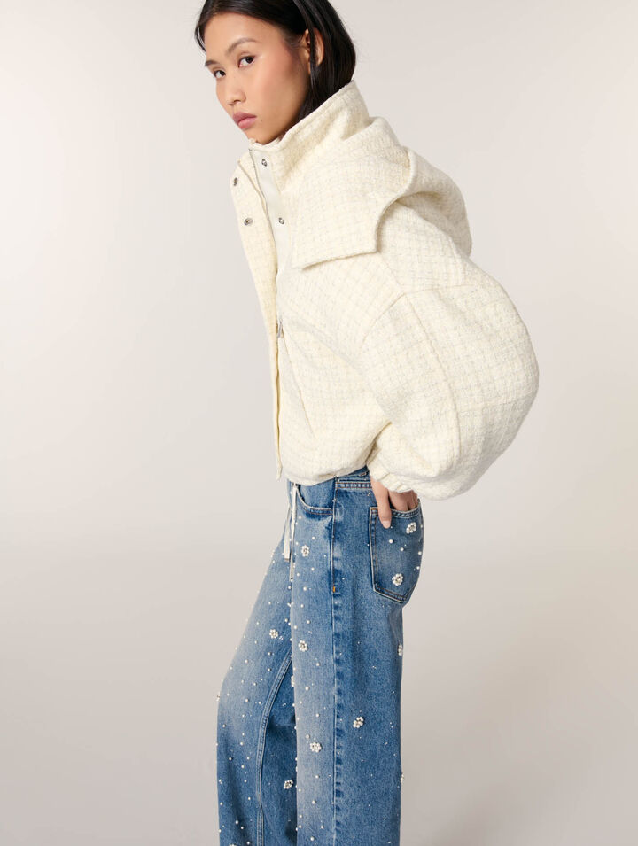 Chaqueta de tweed