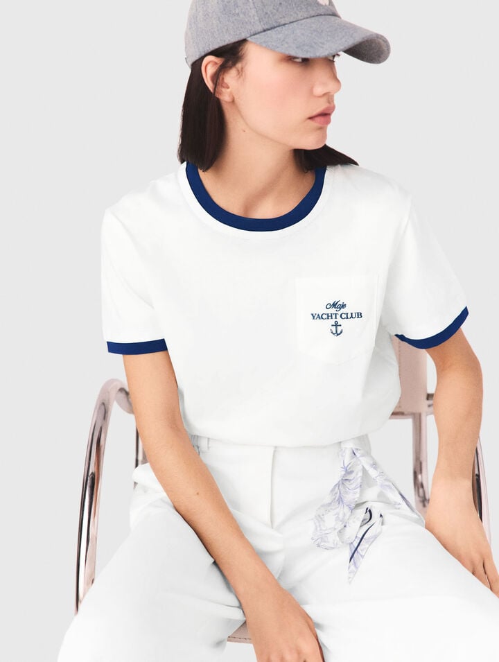 Camiseta efecto superpuesto