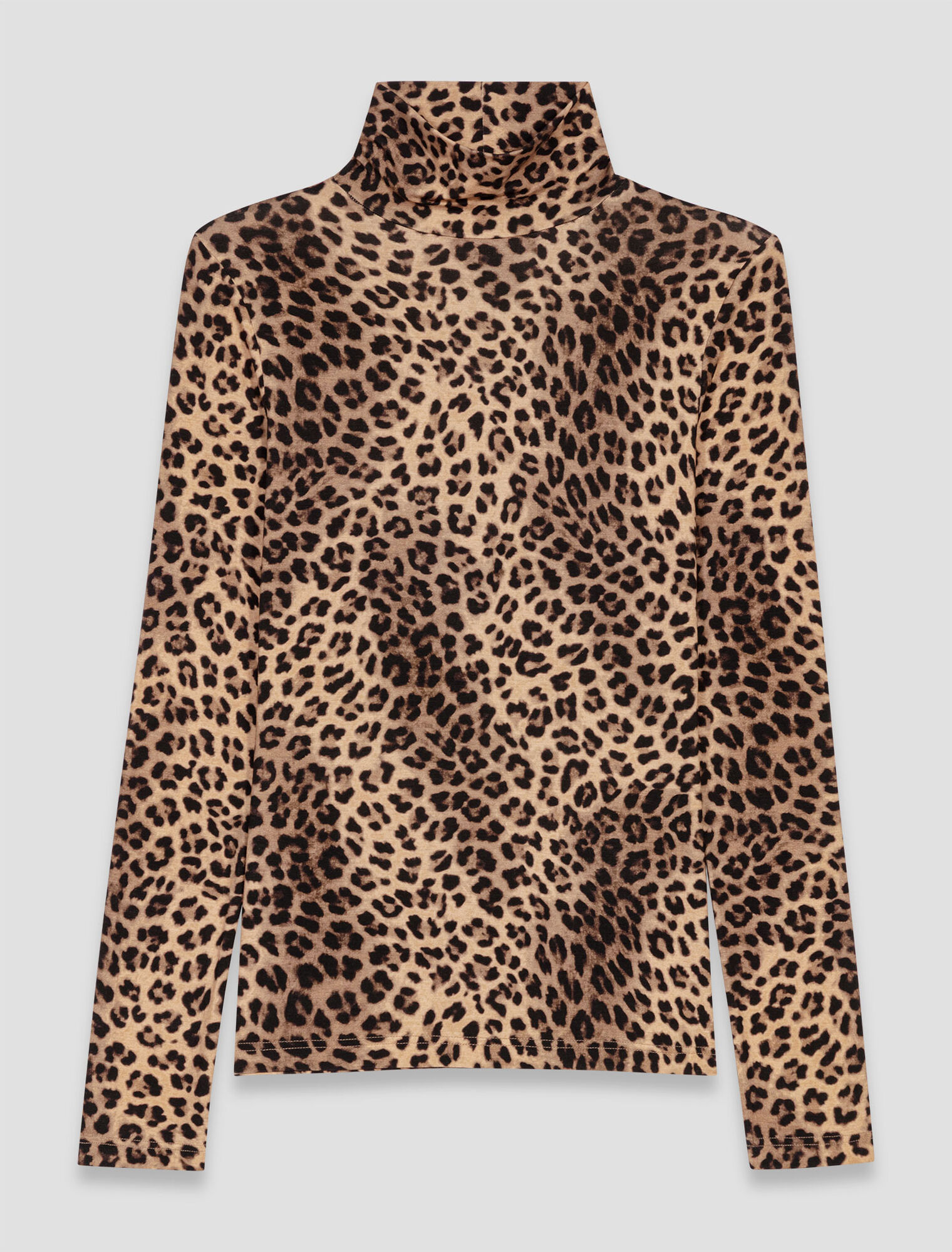Camiseta con estampado de leopardo