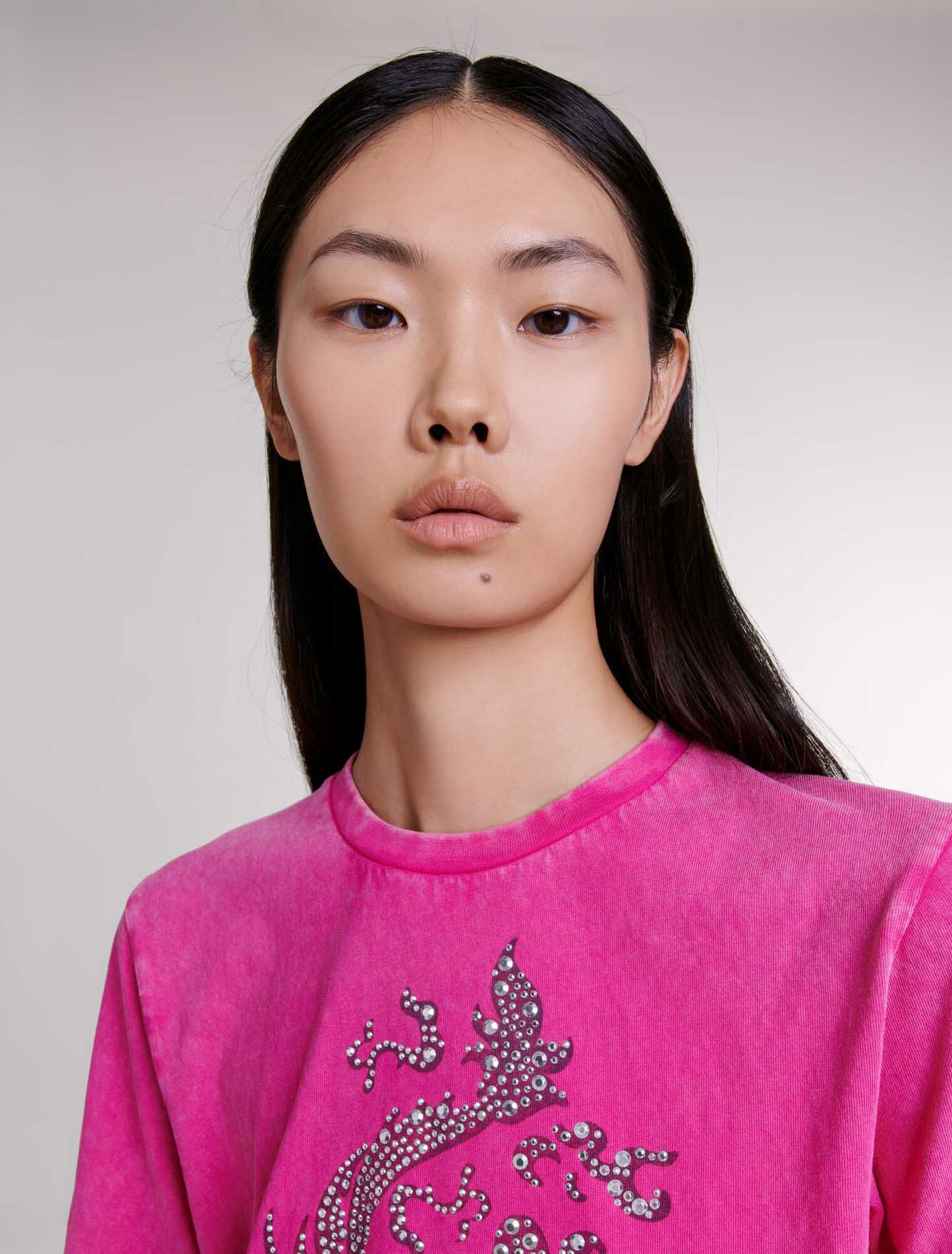 Camiseta con strass