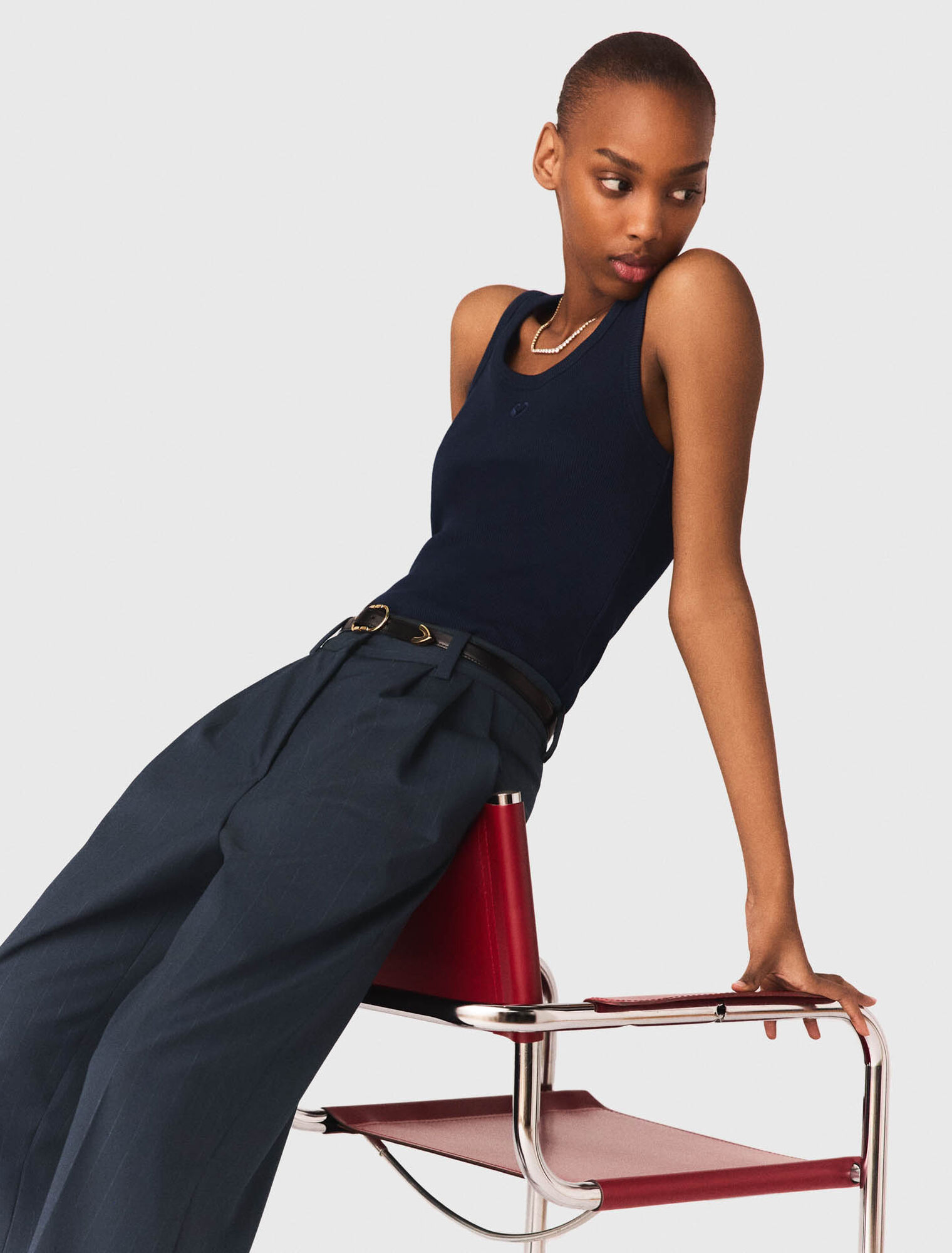 Camiseta de tirantes de canal&eacute;