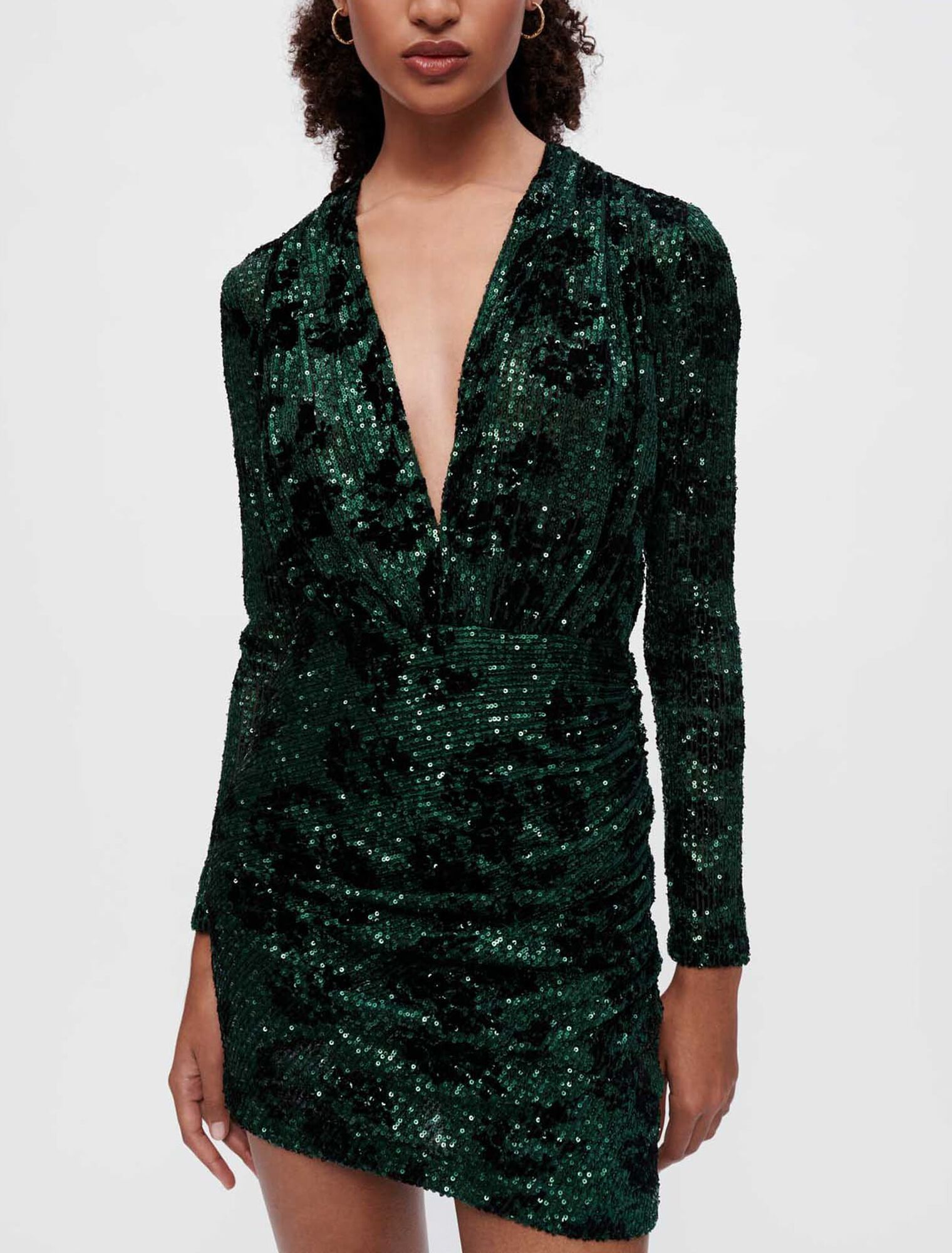 Vestido bordado de lentejuelas