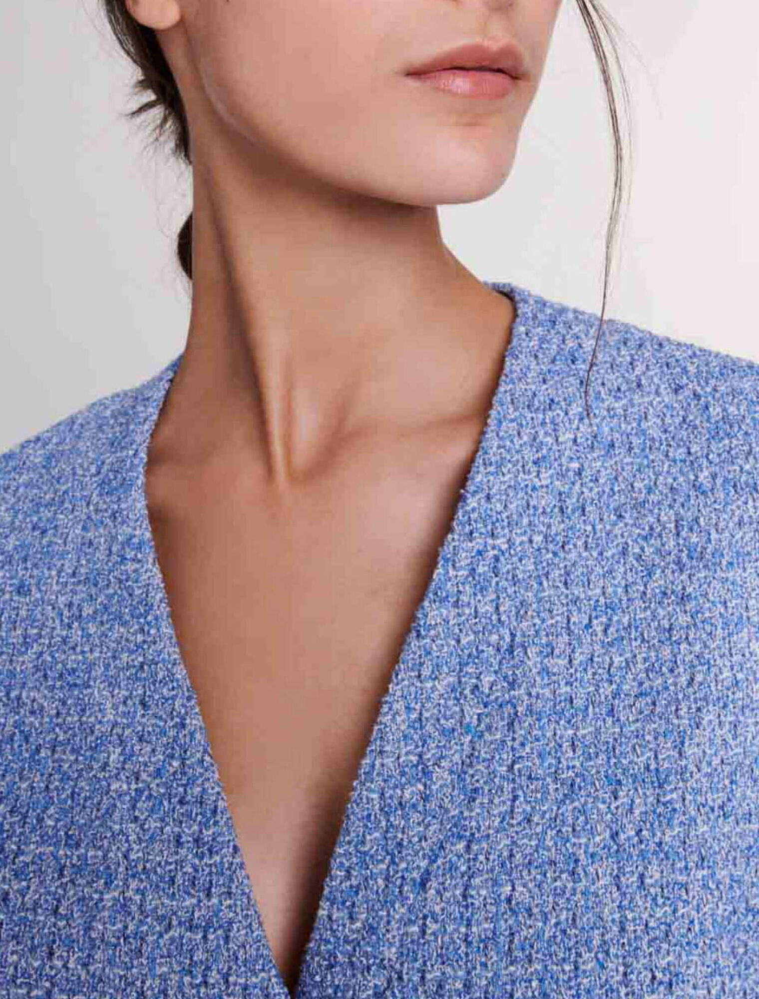 Vestido corto de tweed