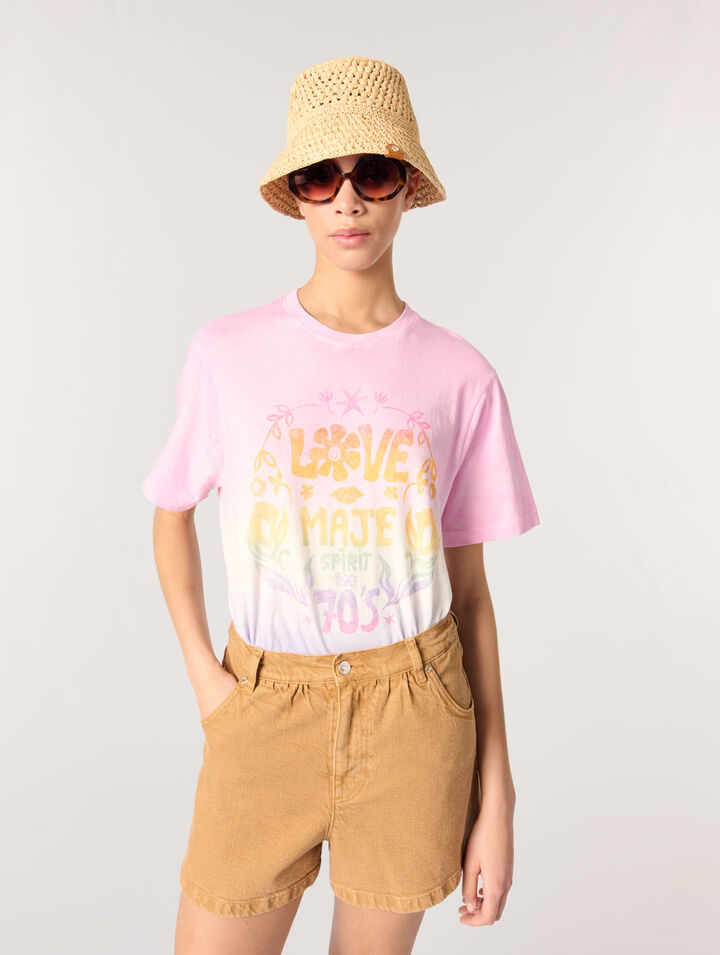 Camiseta estampada