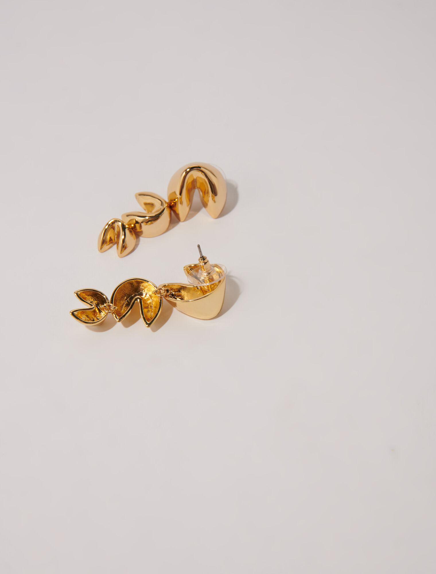 Pendientes de galleta de la fortuna
