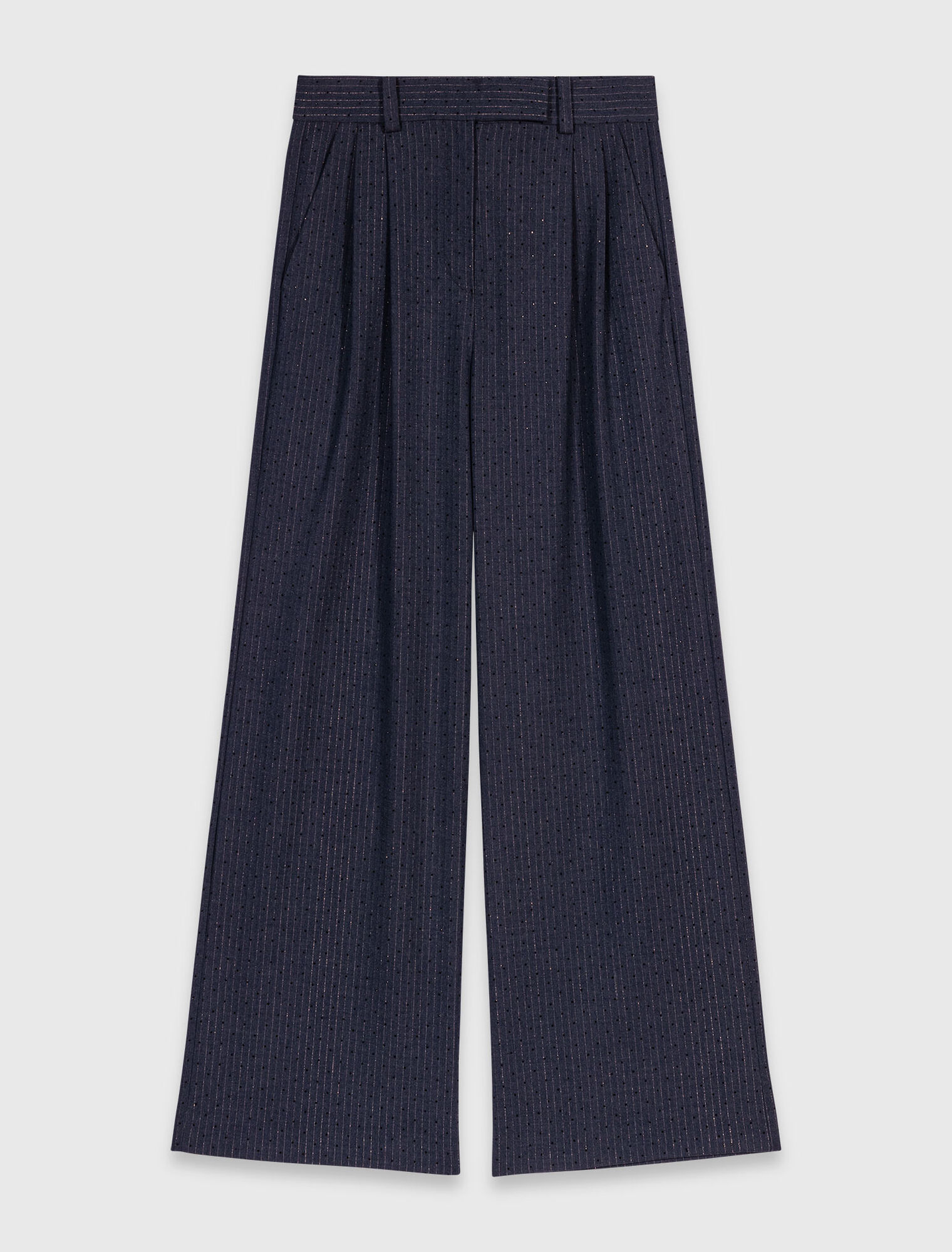 Pantalón de traje con strass